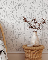 Female Pattern Wallpaper